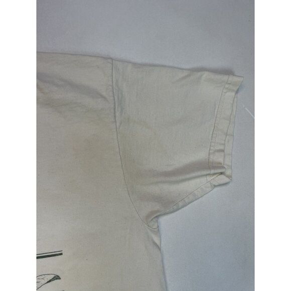 VINTAGE Boston Massachusetts Daisy SunFlower Graphic T-shirt Men Large 90s - Picture 5 of 10